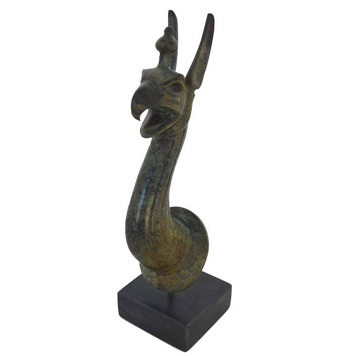 Griffin bronze small sculpture - Legendary Creature - Apollo treasure guardian