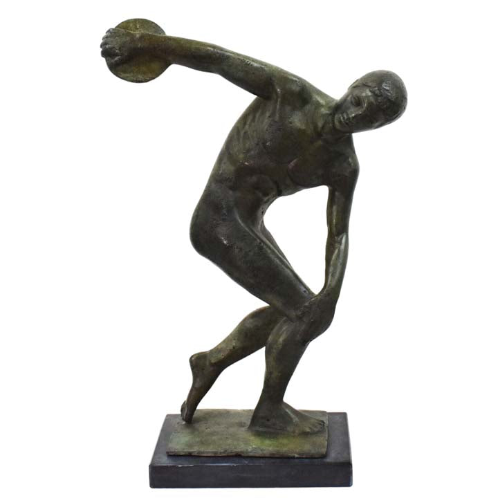 Discobolus of Myron bronze statue - Discus Thrower Athlete Ancient Olympic Games