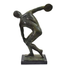 Load image into Gallery viewer, Discobolus of Myron bronze statue - Discus Thrower Athlete Ancient Olympic Games
