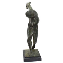 Load image into Gallery viewer, Discobolus of Myron bronze statue - Discus Thrower Athlete Ancient Olympic Games
