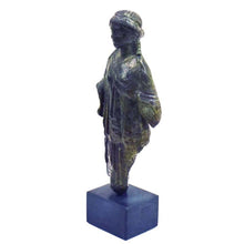 Load image into Gallery viewer, Ancient Greek women Kore small Bronze sculpture - Maiden Korai - Museum Replica
