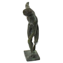 Load image into Gallery viewer, Discobolus of Myron pure bronze statue - Discus Thrower Athlete - Olympic Games
