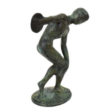 Load image into Gallery viewer, Discobolus of Myron small bronze statue - Discus Thrower Athlete - Olympic Games
