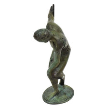 Load image into Gallery viewer, Discobolus of Myron small bronze statue - Discus Thrower Athlete - Olympic Games
