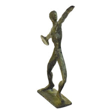 Load image into Gallery viewer, Discus Thrower Athlete Pure Bronze figurine statue - Olympic Games sport
