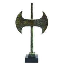 Load image into Gallery viewer, Double Headed Axe - Bronze Labrys - Museum Reproduction - Minoan Period
