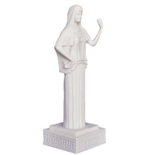 Load image into Gallery viewer, Hestia small Alabaster statue - Greek Goddess of The Family and The State
