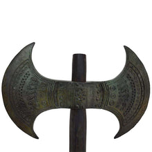 Load image into Gallery viewer, Double Headed Axe - Large Bronze Labrys - Museum Reproduction - Minoan Period
