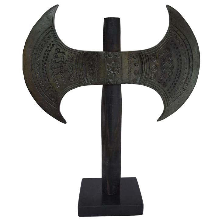 Double Headed Axe - Large Bronze Labrys - Museum Reproduction - Minoan Period