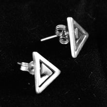 Load image into Gallery viewer, Ancient Greece Meander Sterling Silver 925 Earrings - Symbol Of Infinity
