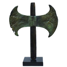 Load image into Gallery viewer, Double Headed Large Axe - Bronze Labrys - Museum Reproduction - Minoan Period
