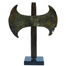 Load image into Gallery viewer, Double Headed Large Axe - Bronze Labrys - Museum Reproduction - Minoan Period
