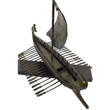 Load image into Gallery viewer, Ancient Bronze Ship Trireme - Bireme - Penteconter - Athenians Spartans vs Persian
