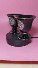 Load and play video in Gallery viewer, Griffin and Helmet Design Pythagorean 2 cups high quality set Pythagoras black
