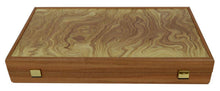 Load image into Gallery viewer, Traditional 19&quot; Olive wood Backgammon Set - Olive wood checkers
