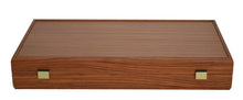 Load image into Gallery viewer, Traditional Mahogany wood 19&quot; Backgammon Set - Handmade in Greece
