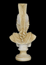 Load image into Gallery viewer, Alexander the Great Macedonian - Alabaster aged bust - King Of Vergina - Phillip
