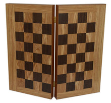 Load image into Gallery viewer, Traditional Olive wood 19&quot; Backgammon - Chess Set - Without chess pawns
