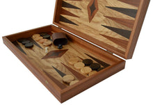 Load image into Gallery viewer, Traditional Olive wood 19&quot; Backgammon - Chess Set - Without chess pawns
