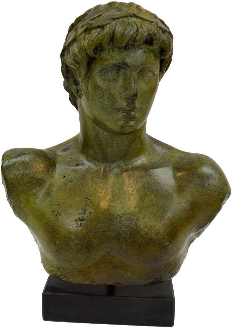 Apollo bronze statue sculpture - God of light sun music poetry - Twelve Gods