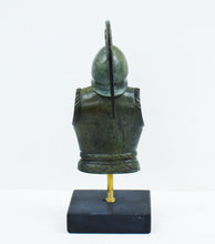 Load image into Gallery viewer, Greek Spartan Corinthian Bronze Helmet Armor mini set - Hoplite soldier infantry
